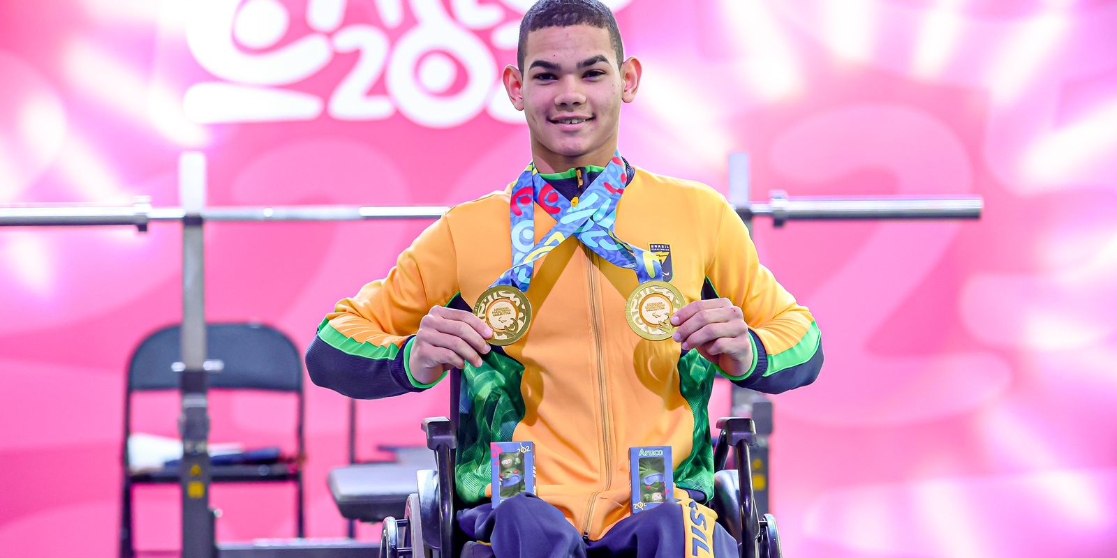 parapan-de-jovens:-brasil-conquista-12-medalhas-em-dia-de-recorde